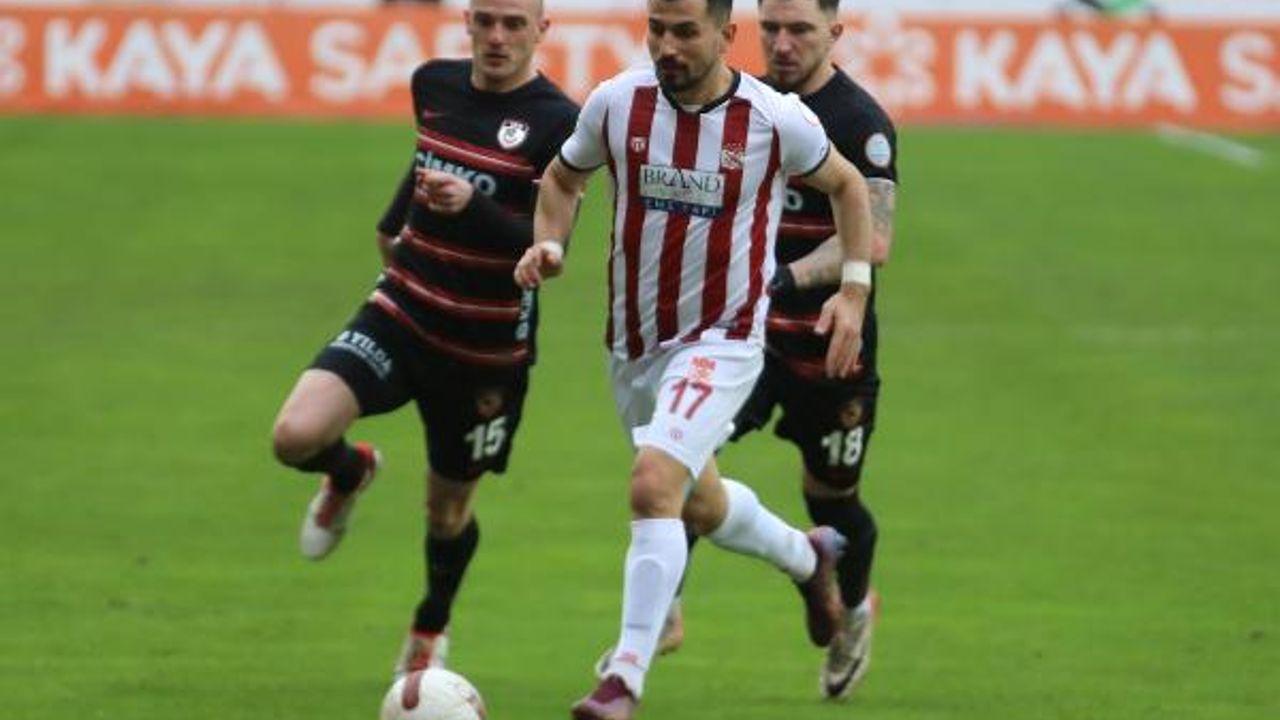 Sivasspor - Gaziantep FK: 2-2