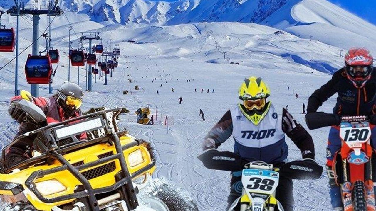 Dünya Kar Motosikleti Şampiyonası’nın Türkiye etabı