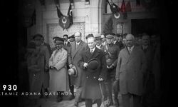 Atatürk'ün restore edilmiş arşivlik görüntüleri izleyicilere sunuldu