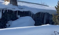 Ardahan’da 55 yılın kar rekoru, Evler kara gömüldü