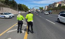 Ankara'da bayram tatili nedeniyle 2 bin polisle trafik denetimi