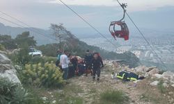 Antalya’da teleferik kabini düştü; 1 ölü, 7 yaralı