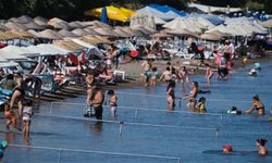 Bodrum sahillerinde bayram tatili yoğunluğu