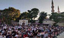 Eyüpsultan Camii'nde Kurban Bayramı namazı kılındı