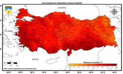 2024 yılında 65 merkezde ekstrem sıcaklık yaşandı