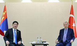 Cumhurbaşkanı Erdoğan, Moğolistan Cumhurbaşkanı Khurelsukh ile görüştü