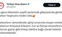 Gökyüzünde görülen ışık hüzmesi uzay çöpü olabilir