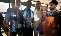 Trabzonspor'un yeni transferi Muhammed Cham, Trabzon'a geldi