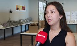 Üniversite öğrencilerinin 1 yıllık çalışmalarından sergi açıldı