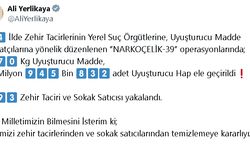 44 ilde 'Narkoçelik-39' operasyonları: 293 gözaltı