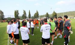 A Milli Futbol Takımı, Galler maçının hazırlıklarını sürdürdü