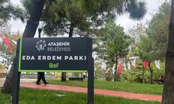 Ataşehir’de Eda Erdem’in adını taşıyan parkın açılışı yapıldı