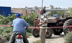 Tapulu arazisindeki yola 'özel mülk' yazısı asıp, ulaşıma kapattı