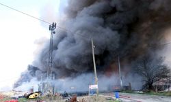 Tekirdağ'da fabrika yangını