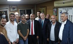 Cumhurbaşkanı Erdoğan'dan esnaf ziyareti