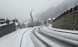 Rize, Ayder Yaylası beyaza büründü