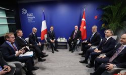 Cumhurbaşkanı Erdoğan, Fransız mevkidaşı Macron ile bir araya geldi