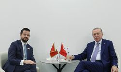 Erdoğan, Karadağ Cumhurbaşkanı Milatovic ile görüştü