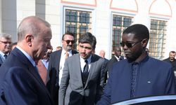 Erdoğan ve Senegal Cumhurbaşkanı Fay Çamlıca Camii'nde