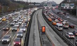 İstanbul'da haftanın ilk iş gününde trafik yoğunluğu