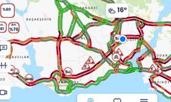 İstanbul’da haftanın son iş gününde trafik yüzde 80’e ulaştı