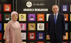 Erdoğan çiftinden 'Anadoludakiler' sergisine ziyaret