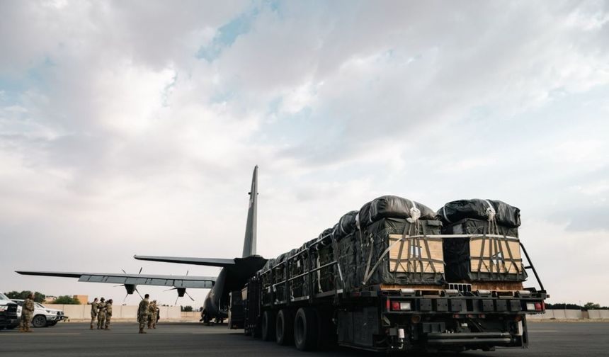 ABD, Gazze’ye havadan yardım operasyonuna tekrar başladı