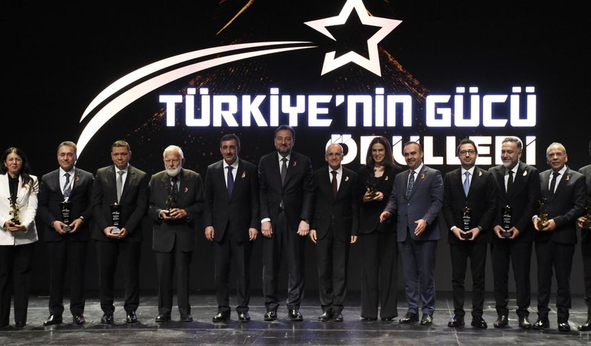 MÜSİAD'ın düzenlediği 'Türkiye'nin Gücü Ödülleri' sahiplerini buldu