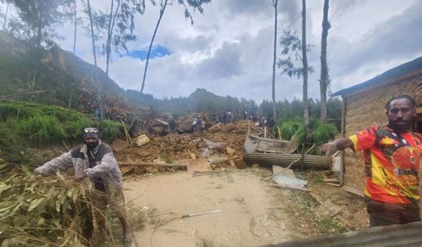 Papua Yeni Gine’de toprak kayması: 670 kişi ölmüş olabilir